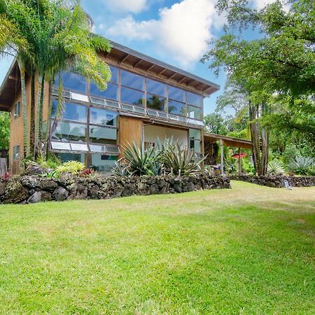 Jungle Haven Ocean Front Eco Villa On Fruit Farm Pahoa Kültér fotó