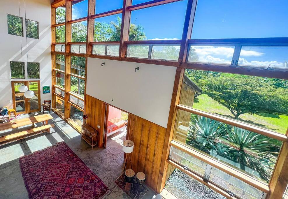 Jungle Haven Ocean Front Eco Villa On Fruit Farm Pahoa Kültér fotó